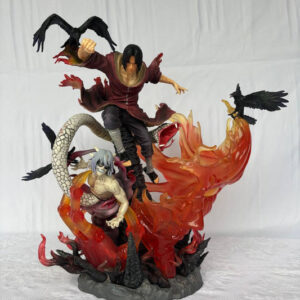 Naruto Itachi Uchiha and Kabuto Action Figure Statue 40cm
